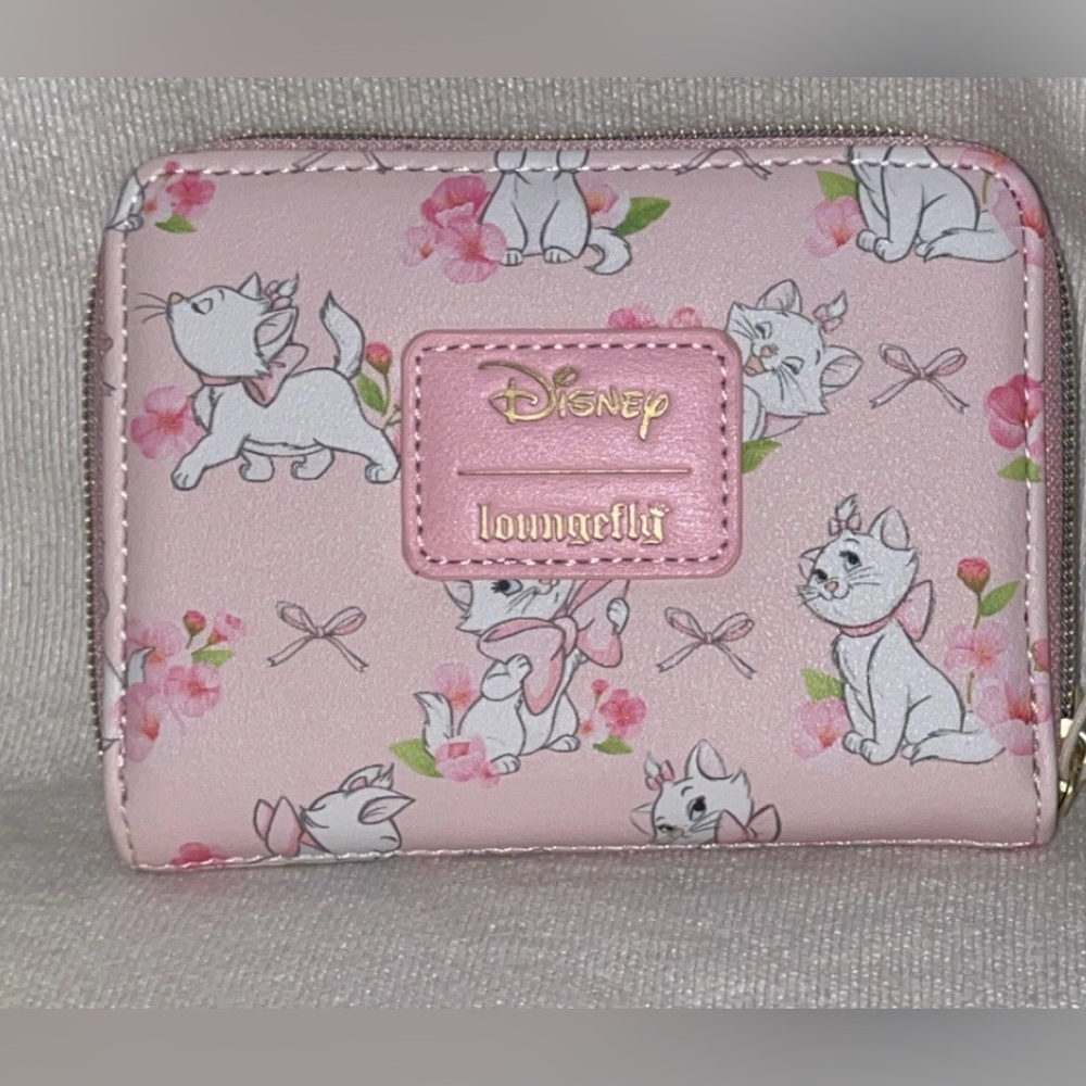 Disney Loungefly Pink Aristocat wallet